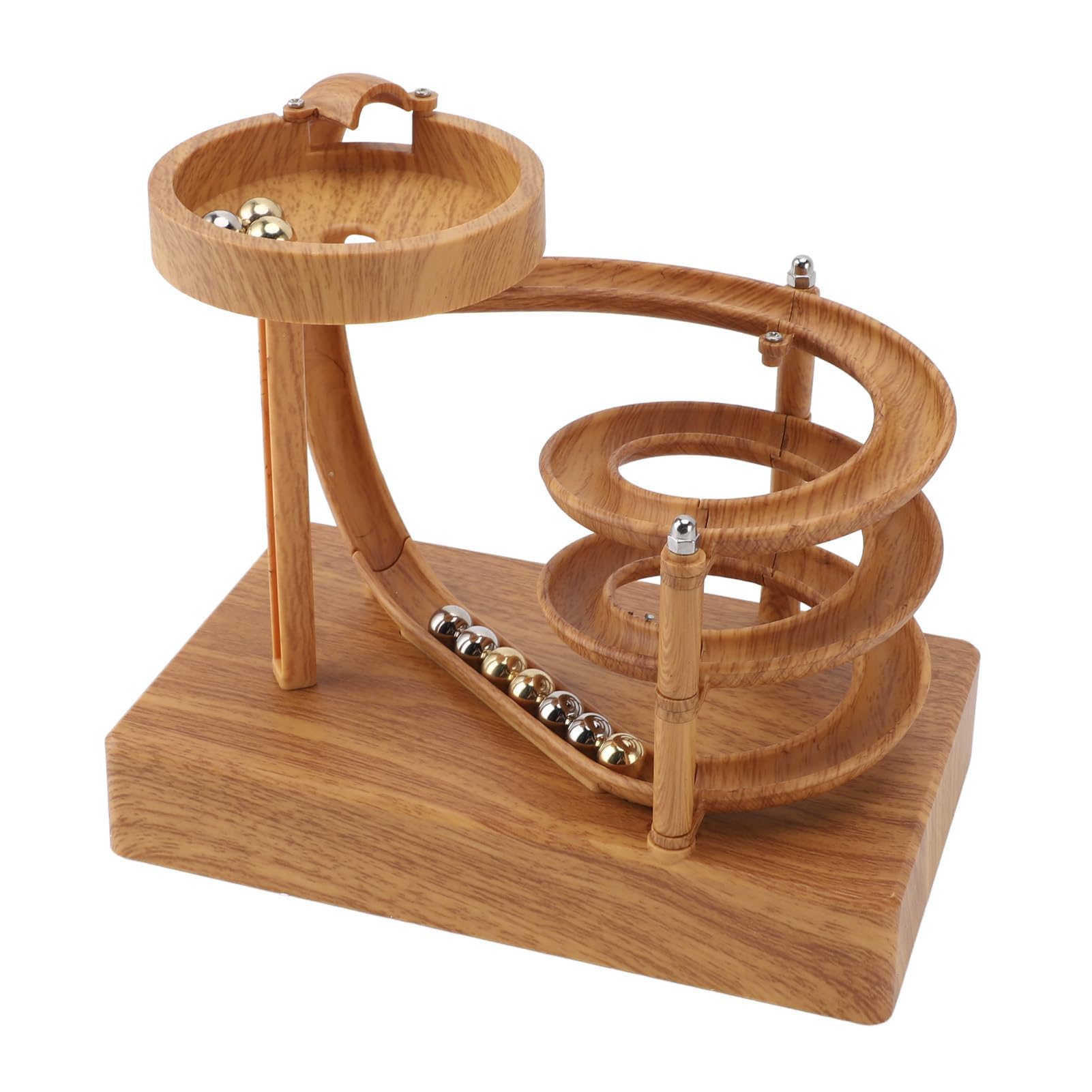 Máquina De Movimiento Perpetuo De Arte Cinético, Máquina De Movimiento Perpetuo Bola Rodante Sin Parar Newton Decoración De Escritorio Juguetes Newtons Ciencia Física Gadgets