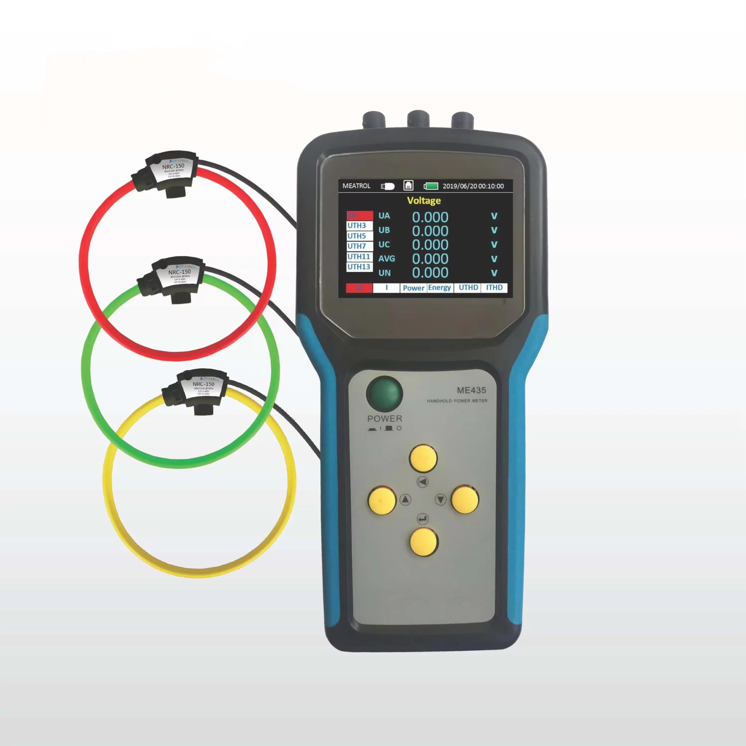 Solar System Analyzer ME435 Three Phase Power Data Logger Digital
