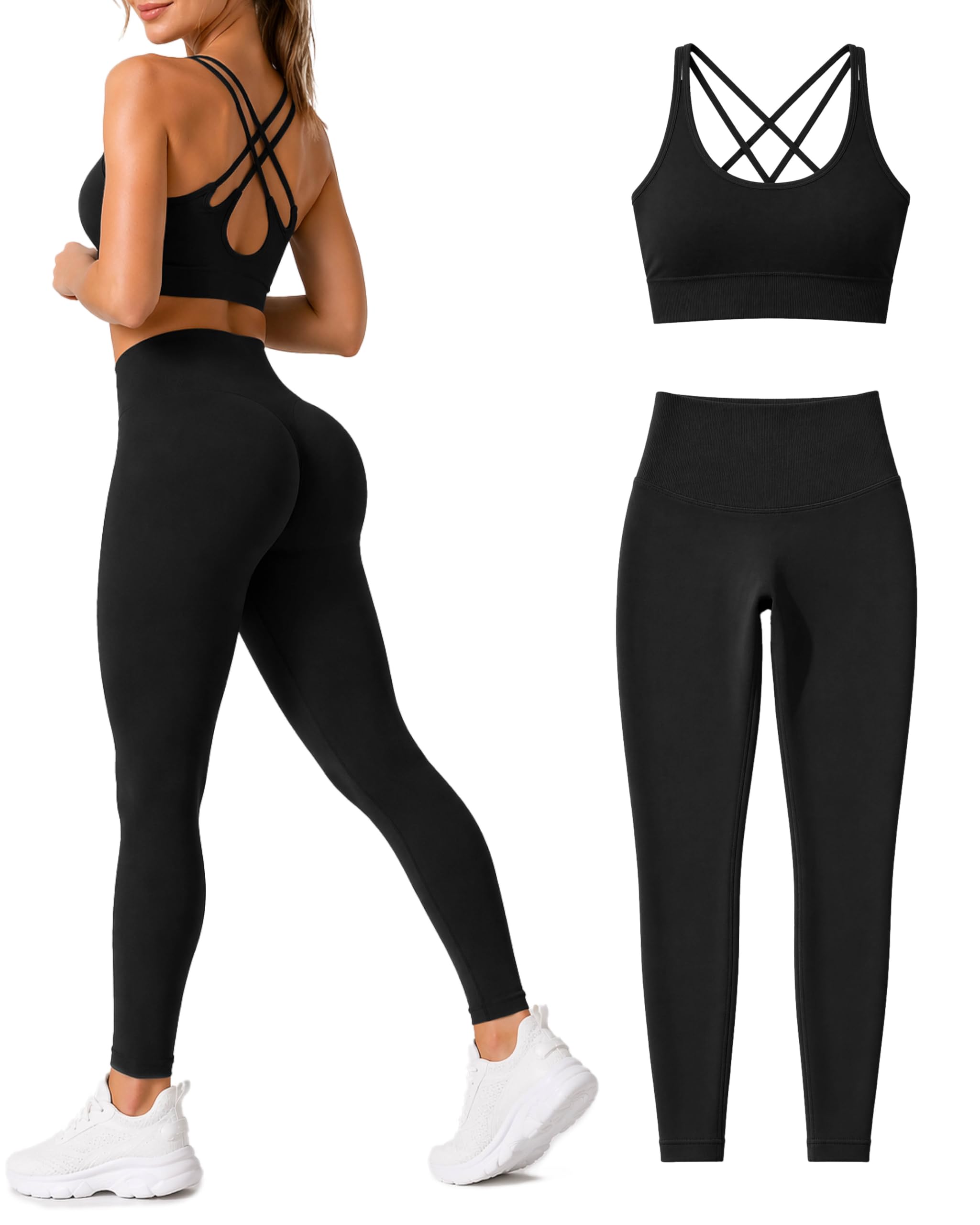 Risalti Leggings Damen Sculpt Push Up Leggings - Sport Leggings Damen, Leggings Damen Push Up Nahtlose, Leggings Damen Sexy, Yoga Pants, Boombooty Leggings, High Waist Leggins - Made In Italy