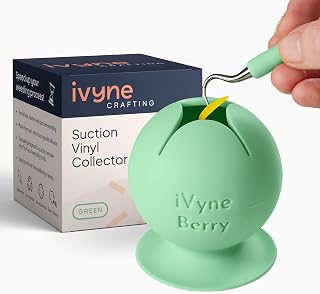 Berry Suctioned Vinyl Weeding Scrap Collector & Holder for Weeding Tools for Vinyl - Green