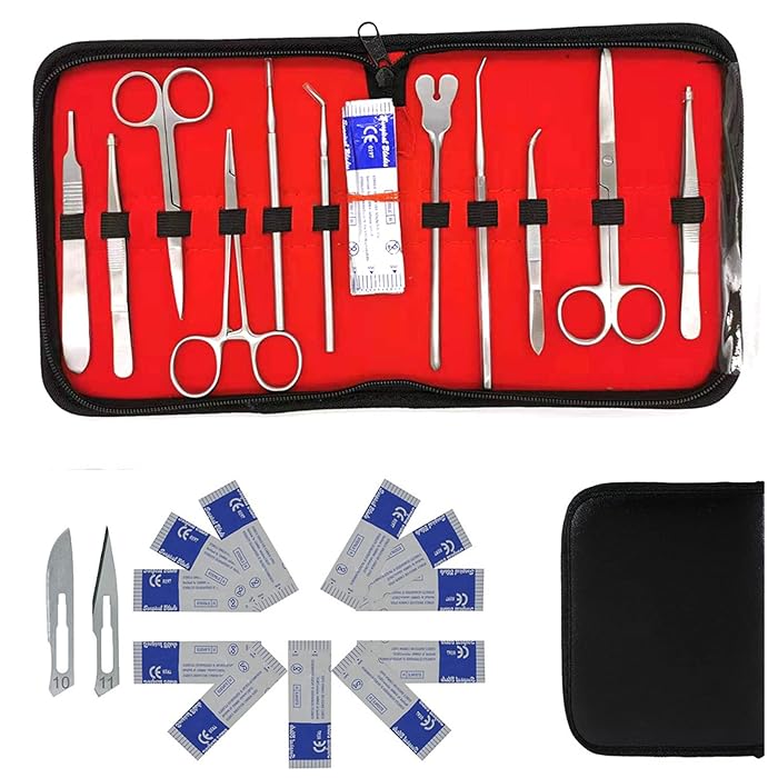 Buy oiakus Biology Lab Dissection Kit, 22 Piece Anatomy Dissecting Set