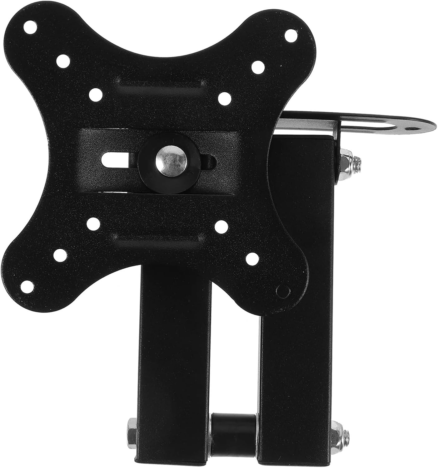 TV Monitor Wall Mount Bracket Adjustable TV Screen Bracket Retractable TV Screen Bracket for 14-24 Inch TV Floating TV Bracket