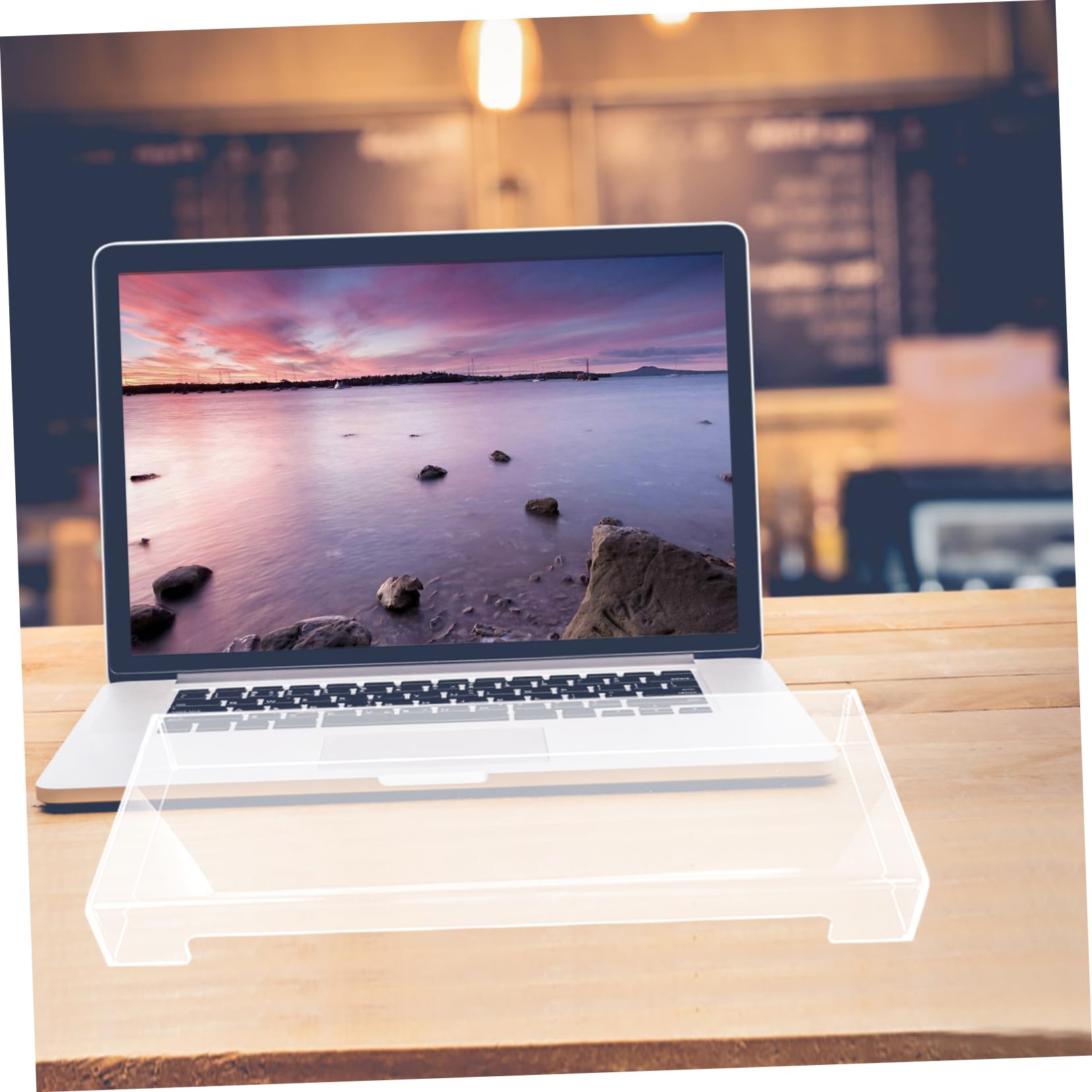 Transparente Tastaturgehäuseabdeckung aus Acryl für Schulen und Büros