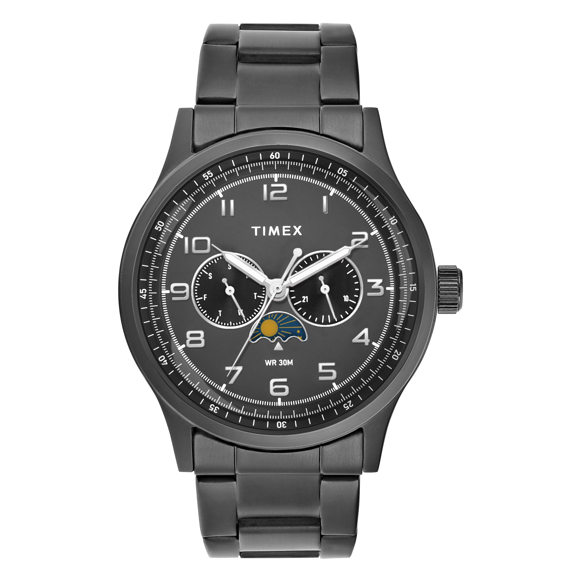 timex Men Grey Round Dial Analog Watch - TWEG19610-picture-28