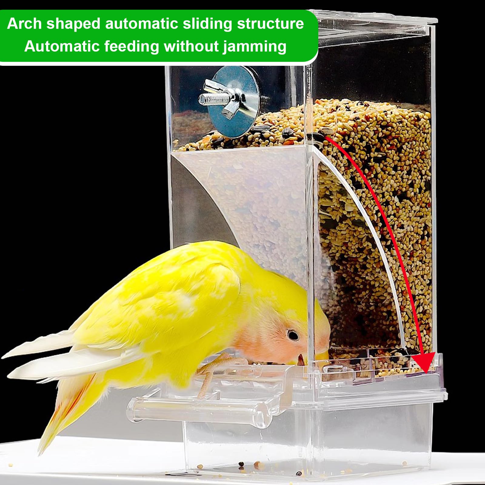 Wellensittich Zubehör Alvinlite Wildvogel-Futtersp Produktbild-Vorschau 12