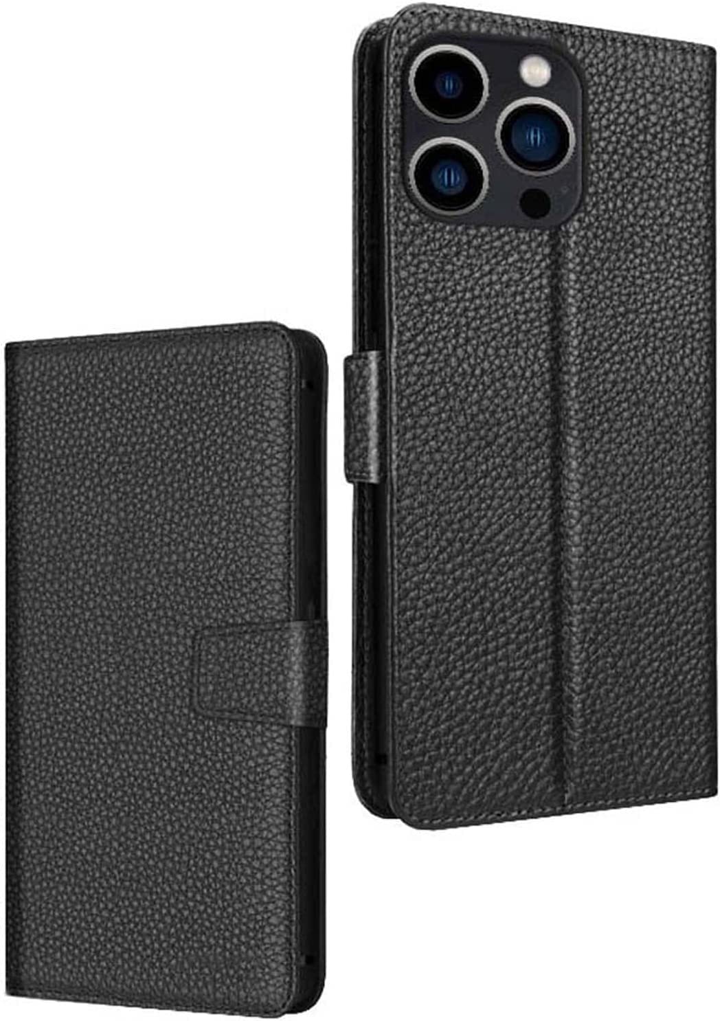 Funda de cuero para iPhone 14 Pro Max ideal para viajar sin cartera 8