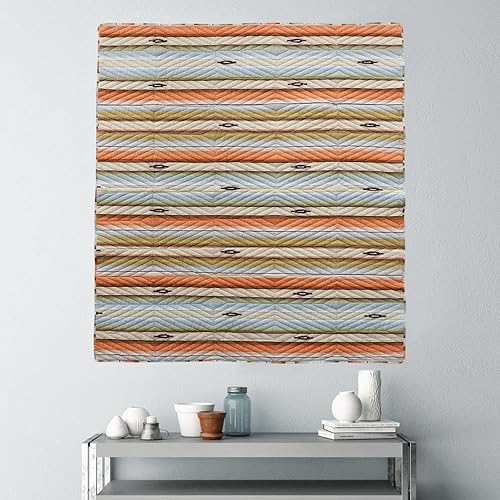 Miniatura 3 de Barefoot Bungalow - Manta pintada del desierto, 50 x 60 pulgadas, color rosa