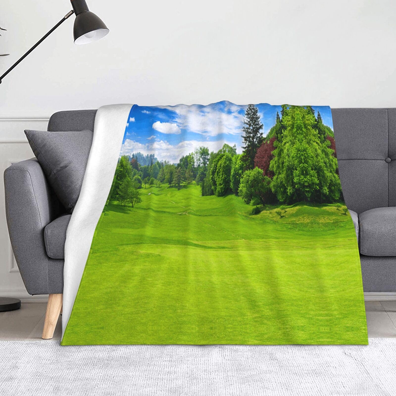 Couverture polaire de voyage et camping plaid doux pour vos soirées