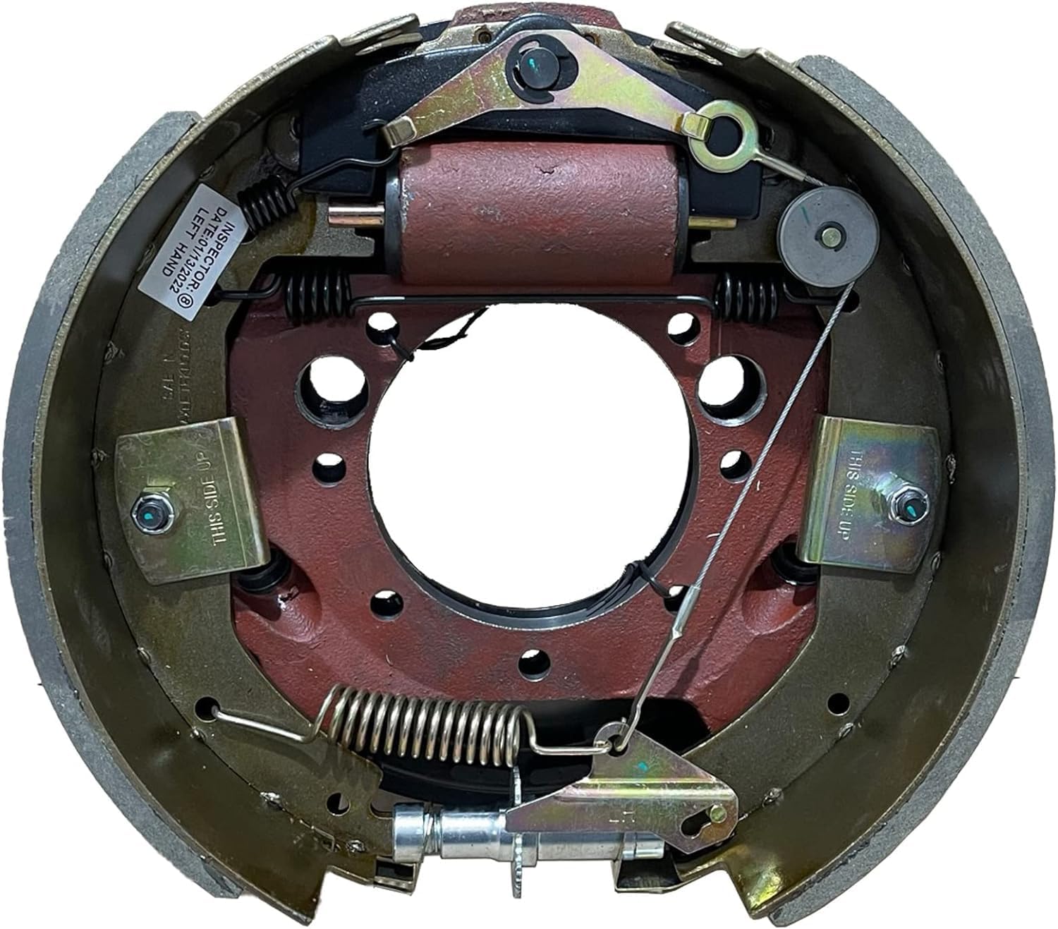 Electric/Hydraulic Drum Brake Conversion Kit for Dexter & Lippert 12K Axles 12-1/4"x 5" Shoes 7-Bolt