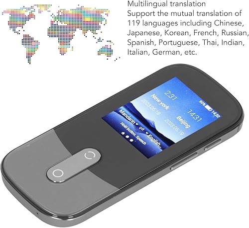 Miniatura 4 de Dispositivo de traductor de idiomas portátil, traductor instantáneo inteligente bidireccional en tiempo real, traducción de fotos de voz en línea