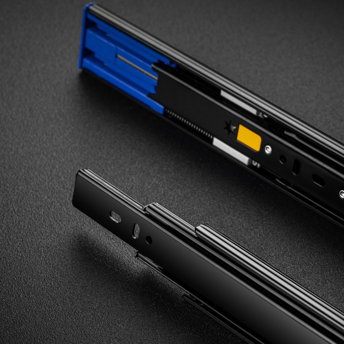 Acheter MS Beschläge 1 Paire De Glissières Tiroir Avec Système Soft Close Extension Complète 45 Mm Hauteur Rails Automatiques (500 Mm) ? Comparer Chez