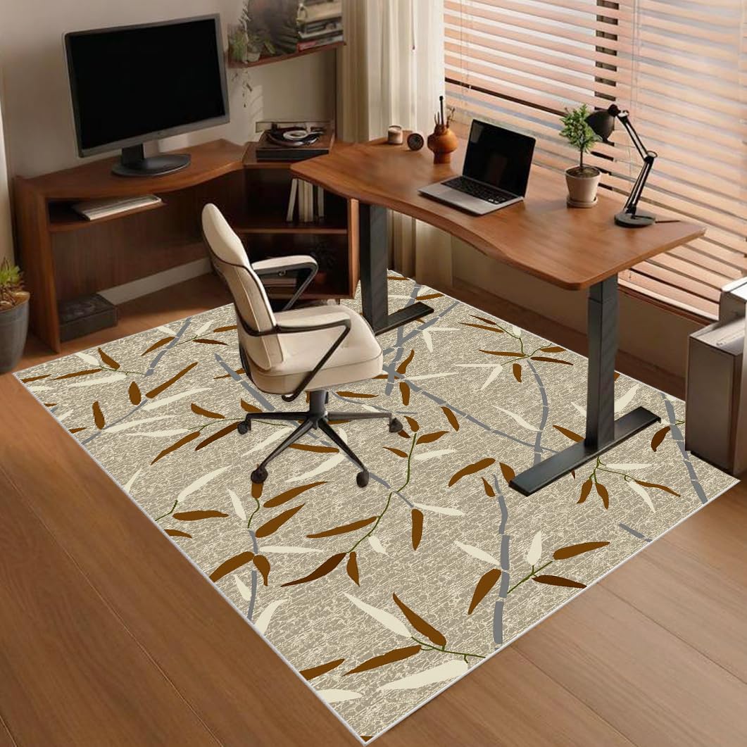 Heavy Duty Office Gaming Chair Mat for Carpet, Floor Protector for Rolling Chair, Non-slip Carpet Chair Mats, Desk Chair Mat, Computer Gaming Chair Mat for Hardwood Floors Tile Laminat 150 x 180 cm โ image 1