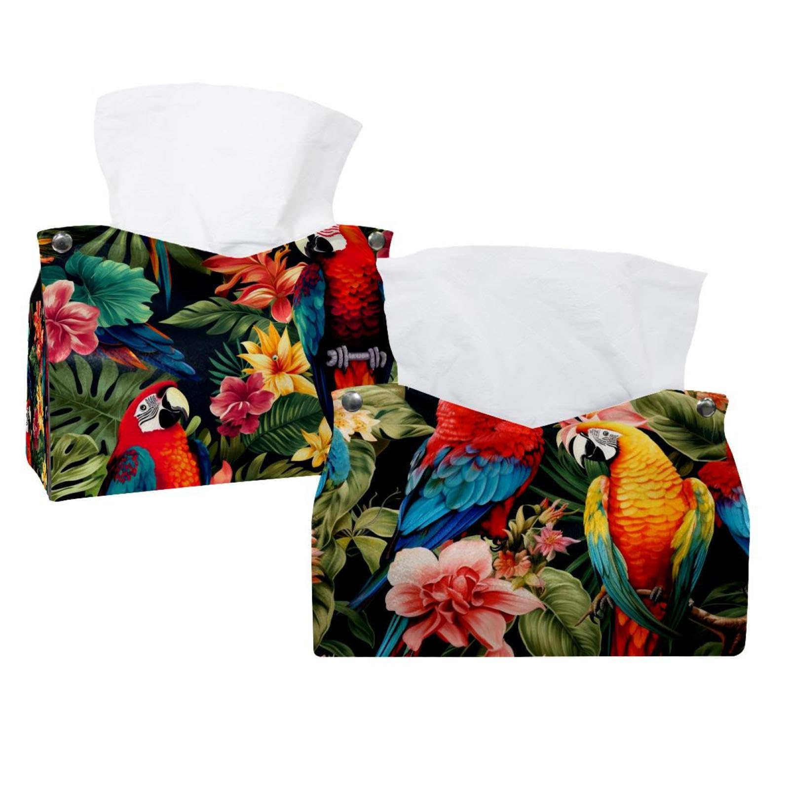 Distributeur boîte à mouchoirs perroquet salon salle de bain et bureau
