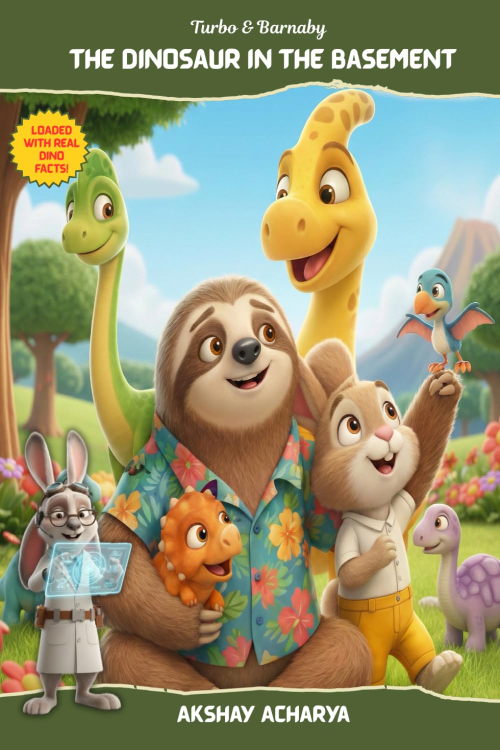 Turbo & Barnaby: The Dinosaur in the Basement (The Adventures of Turbo the Sloth)