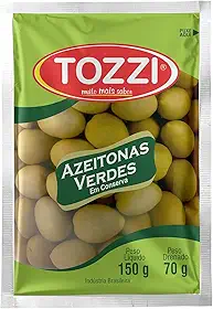 Tozzi Azeitona Verde Com Caroço Sachet Almofada 70 Gramas