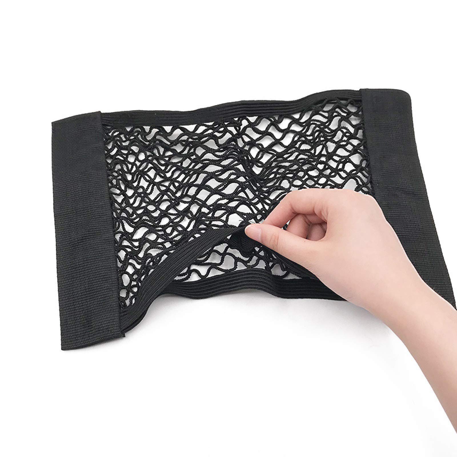 Maletero de Malla Organizador de Coche Artículos de Red Almacenamiento Universal Asiento Trasero Remolque Trasero Ordenar A a Accesorios Bolsa de Viaje Red