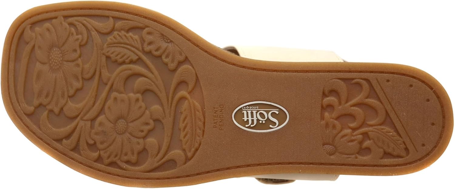 Sofft Women's Peggie - Black & Dark Pewter Sandal - Image 9