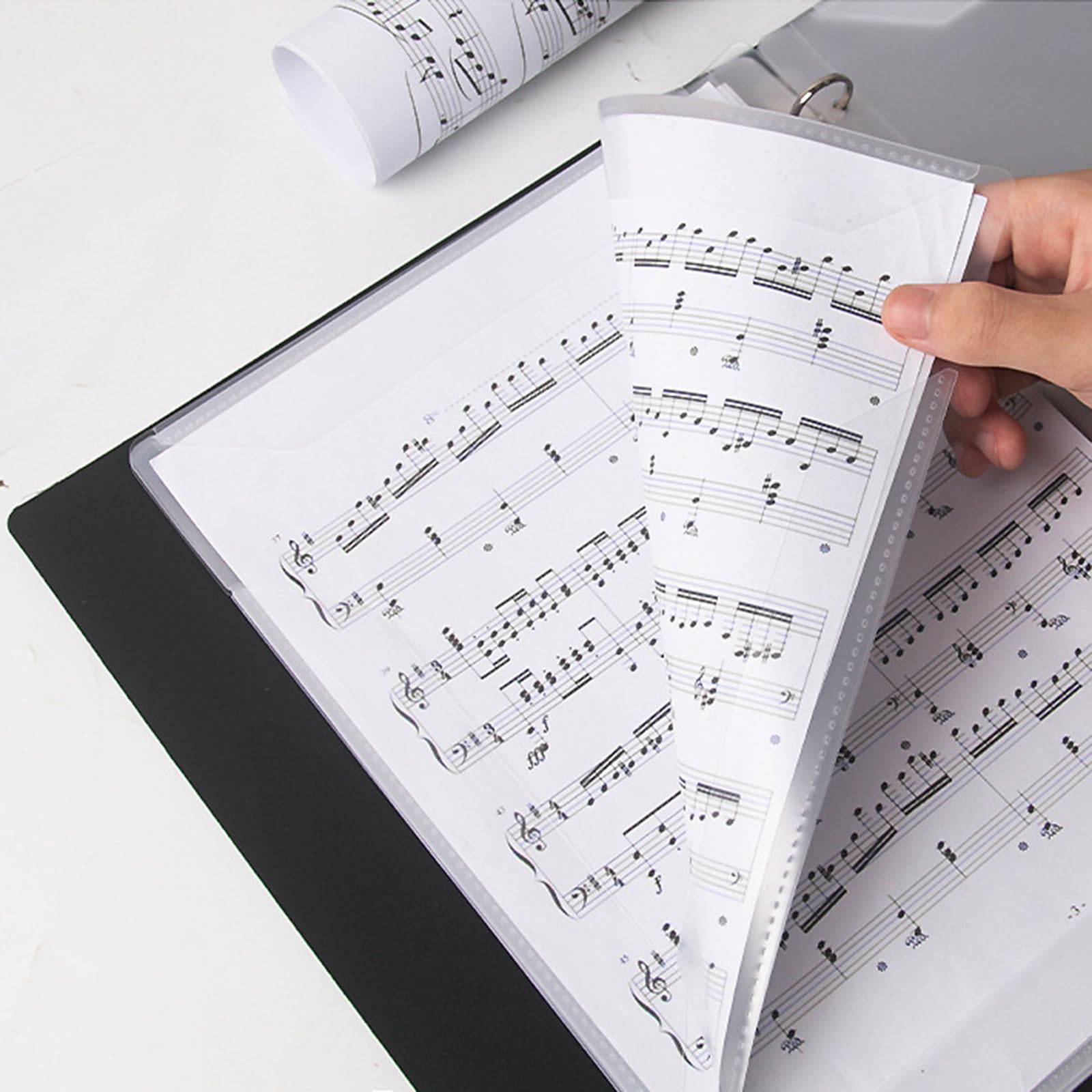 Raccoglitore musicale – Borsa resistente per spartiti e documenti, organizer perfetto per musicisti e artisti