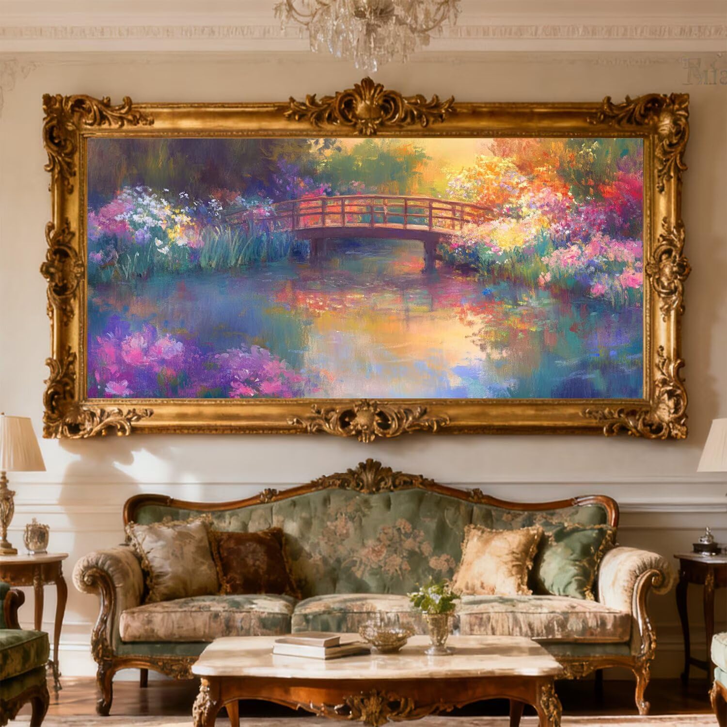 Malowanie diamentami Most Diamentowy Pełny zestaw 200 x 90 cm Diamentowy obraz Dziewczyna Maluj według numerów, DIY Diamenty Kryształ Sztuka Mozaika DIY Malarstwo dla dorosłych, Wystrój Domu Prezenty