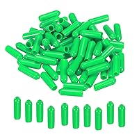 Vista 13 de MECCANIXITY 50 tapas de goma de 1/2 pulgada (0.472 in), protector de rosca de vinilo de PVC, tapas redondas de alambre para perno de tornillo, tubo