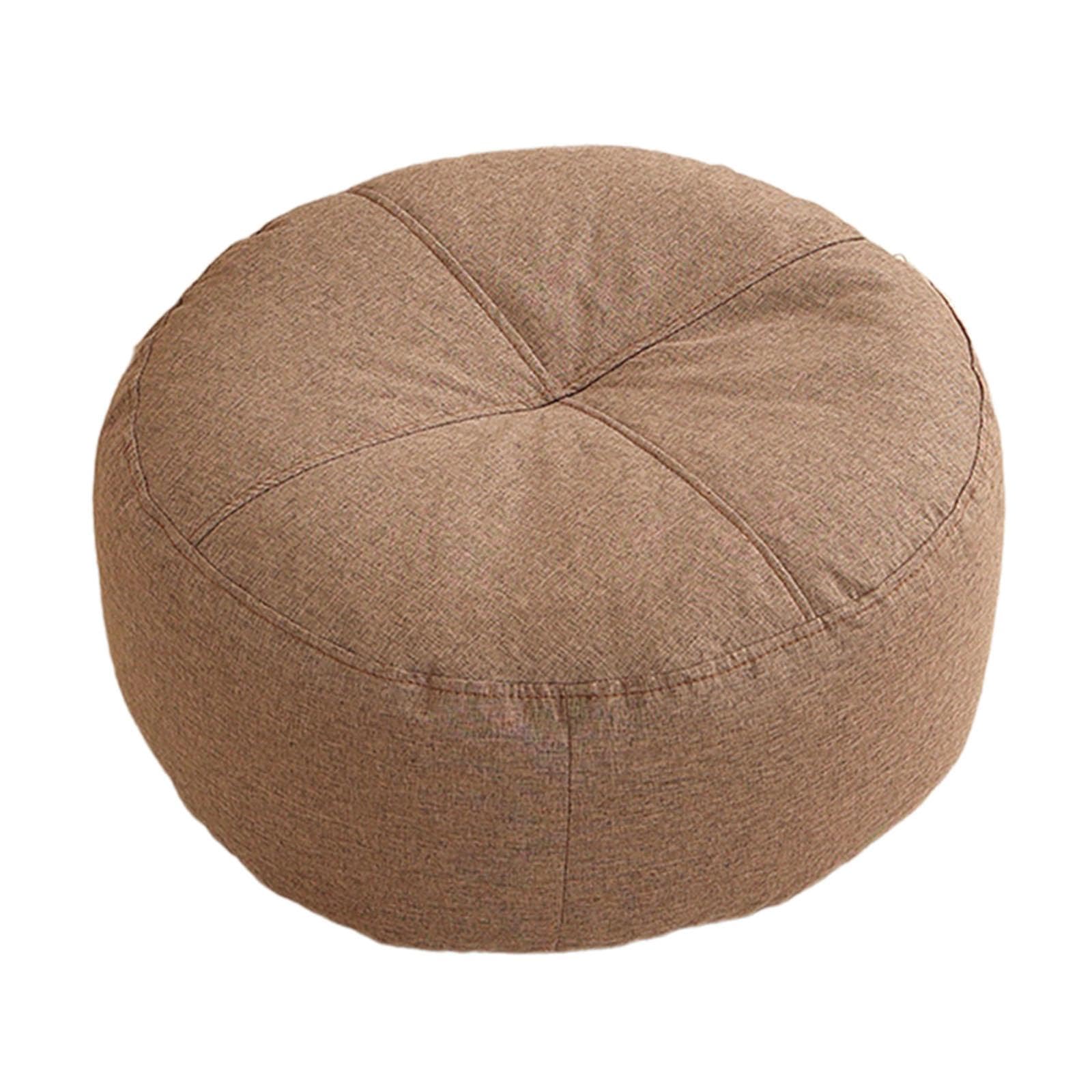 Round Floor Pillow Meditation Floor Pillow for Adults Kids Chair Studio Brown|Home & Garden | Home Decor| Pillows| Pillows| Pillows|1 Round Floor Pillow-image-10