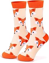 GEBETTER 1 Paar lustige Socken Damen 36-43 Baumwolle mit Witzige Motiv bunt Socken lustige Geschenke für Frauen Geschenksocken