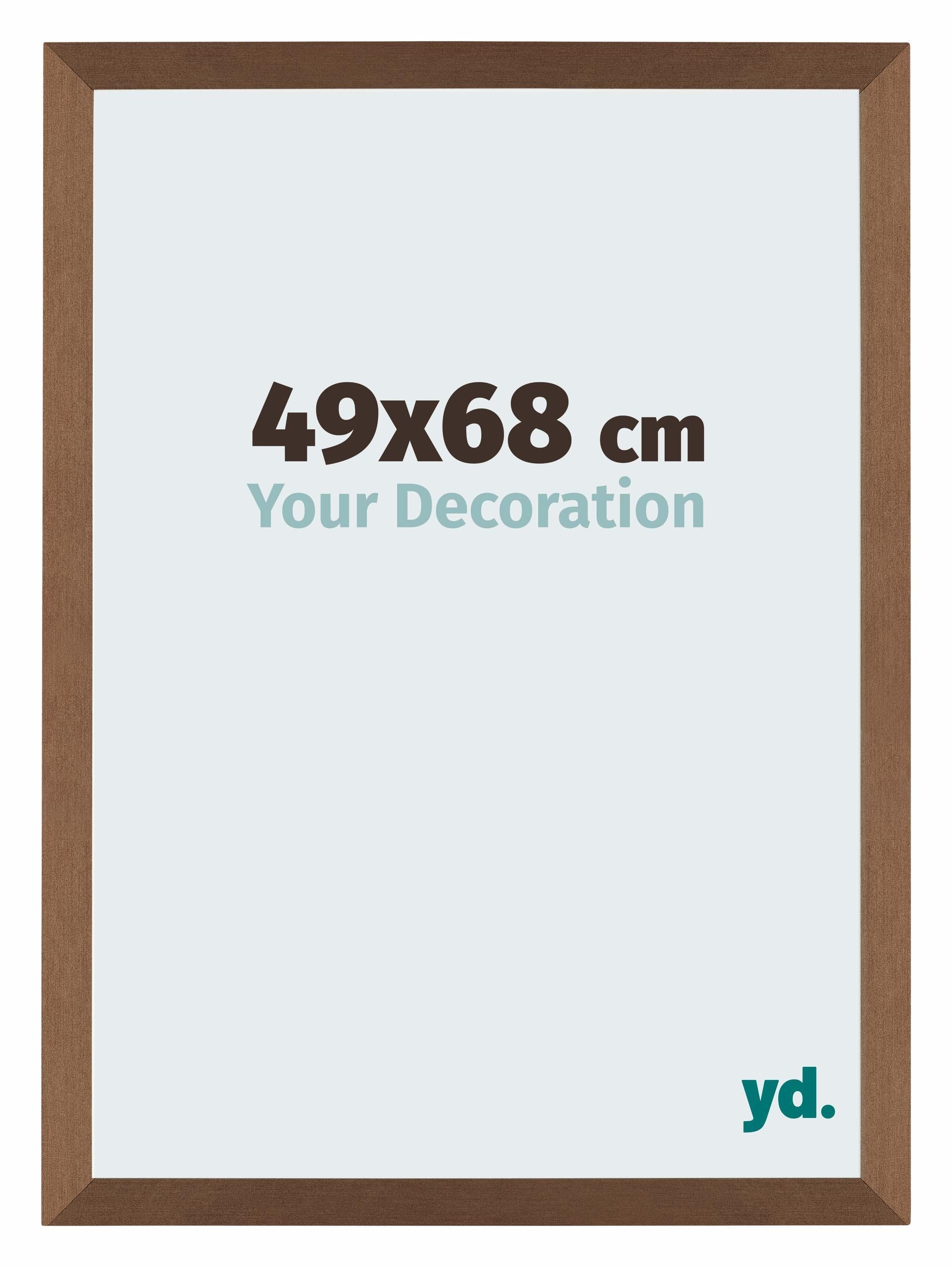 Your Decoration - Puzzle frame 49x68 - Copper Design - Puzzle frame 500-1000 Pieces - MDF Photoframe - Mura
