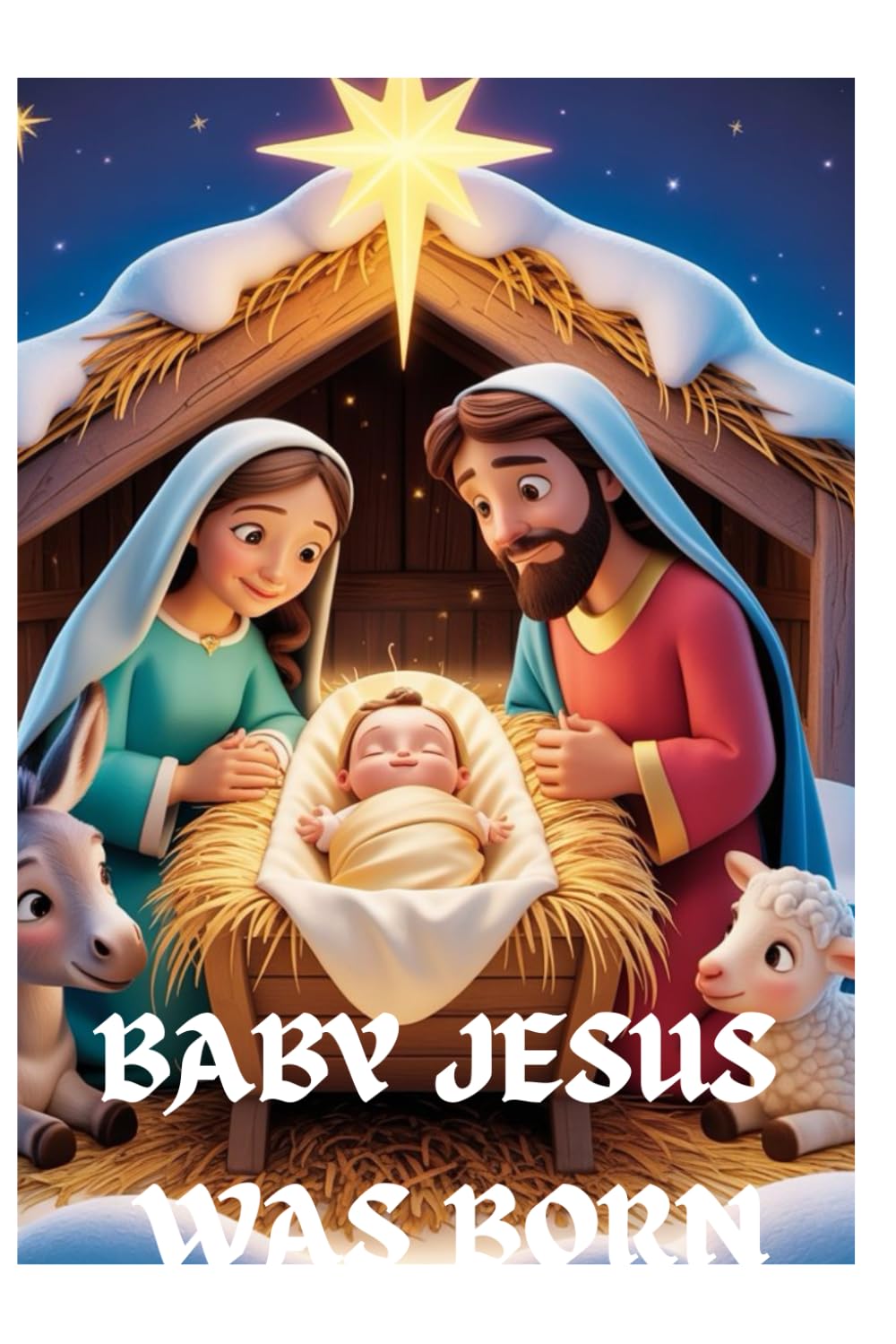 BABY JESUS WAS BORN: A BRIGHT CHRISTMAS STORY FOR LITTLE HEARTS