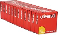 Vista 5 de Universal Office Products Cinta invisible, 3/4" x 1296", núcleo de 1", transparente, paquete de 12 UNV83436
