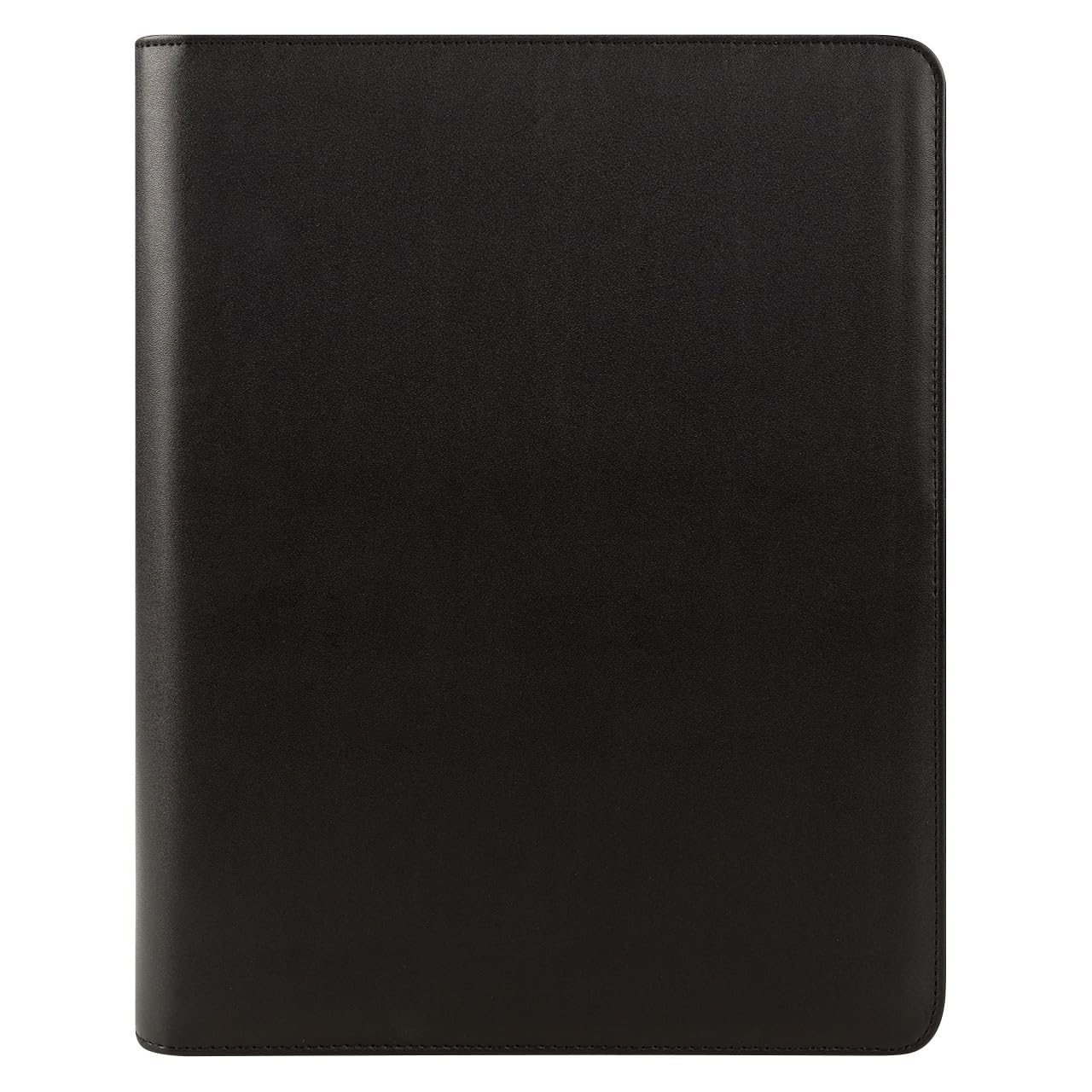 FranklinCovey - Simulated Leather Ring-Bound Binder for FranklinCovey Planners | Simulated Leather - Open Binder (Monarch, Black)