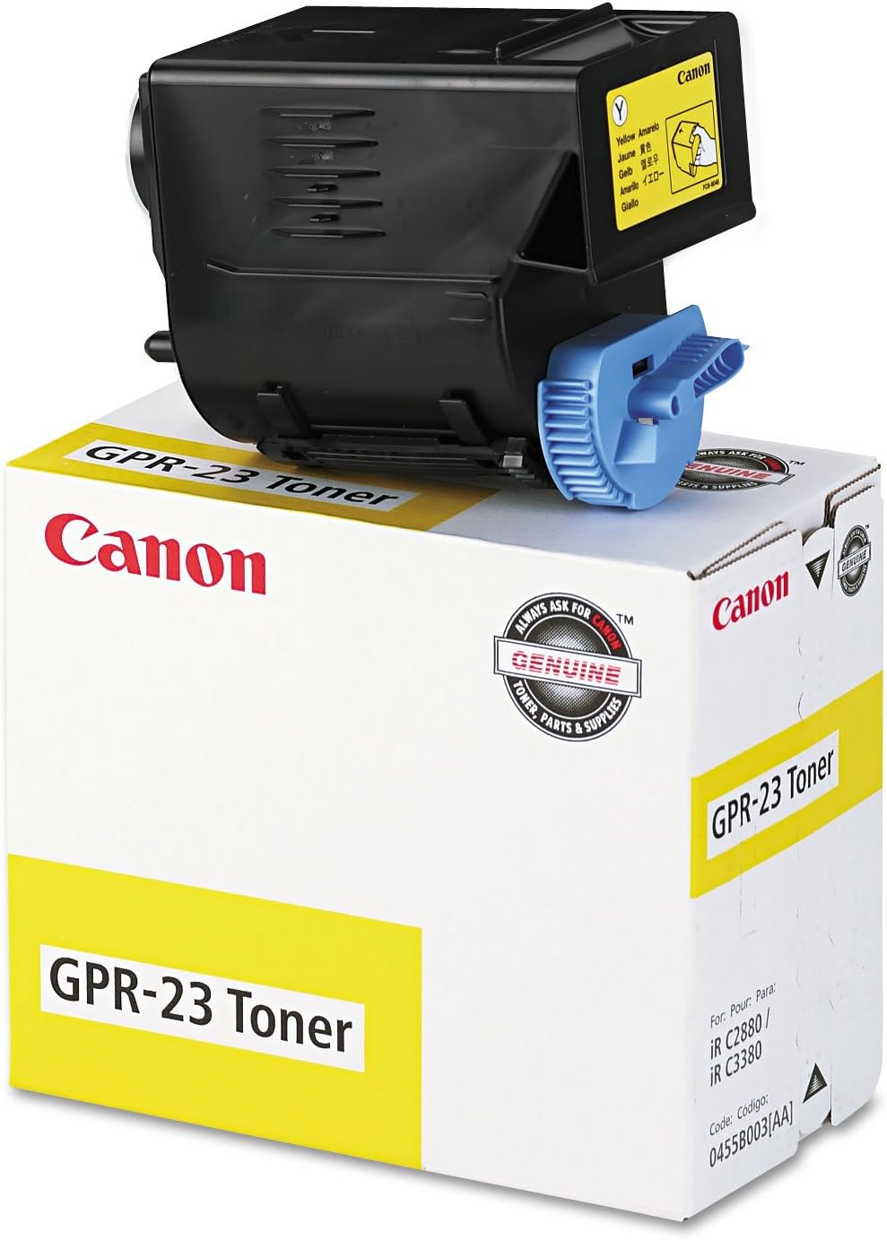 Canon 0455B003AA 0455B003AA (GPR-23) Toner, Yellow