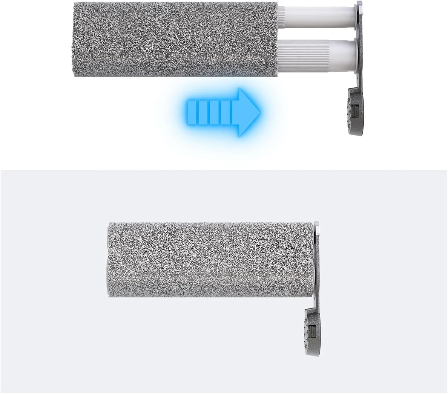 Roller Brushes, Roller Brush Mops, HEPA Filter Parts. Compatible for Shunzao Osotek H200. Vacuum Cleaner Replacement Accessories (Color : Roller Brush kit)