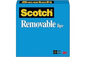 Scotch Removable Tape: Lasting Strength, Effortless Removal