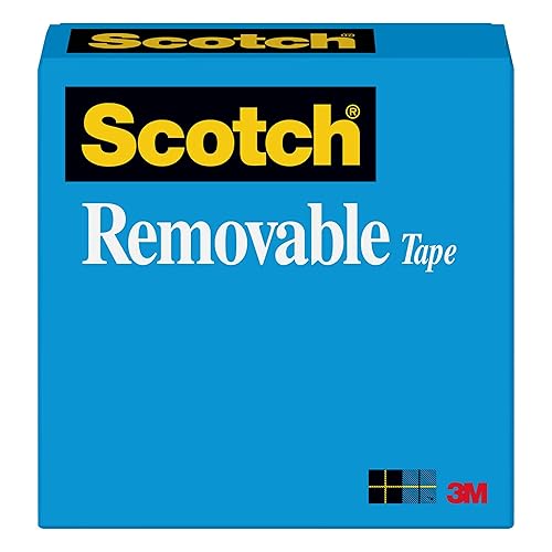 Scotch Cinta extraíble 1 rollo 34 pulgadas x 1296 pulgadas tecnología Post-it 811