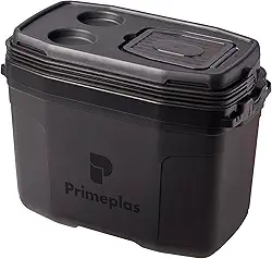 Caixa Térmica Média 20 Litros Compact 360 Primeplas 26 Latas Cor Preto