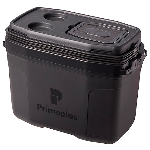 Caixa Térmica Média 20 Litros Compact 360 Primeplas 26 Latas Cor Preto Caixa Térmica Média 20 Litros Compact 360 Primeplas 26 Latas Cor Preto
