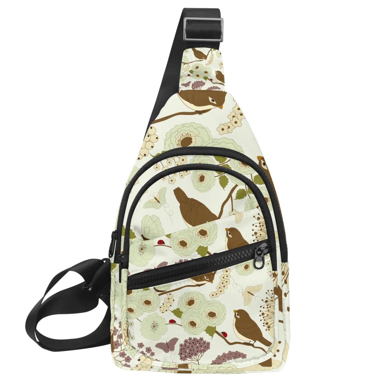 Sac à bandoulière œuf et lapin au design géométrique original mixte