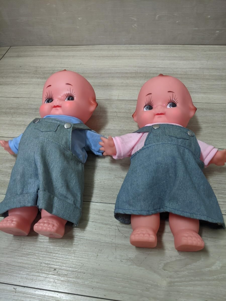 Amazon.co.jp: キューピー人形 ソフビ 男の子 女の子ペア : おもちゃ