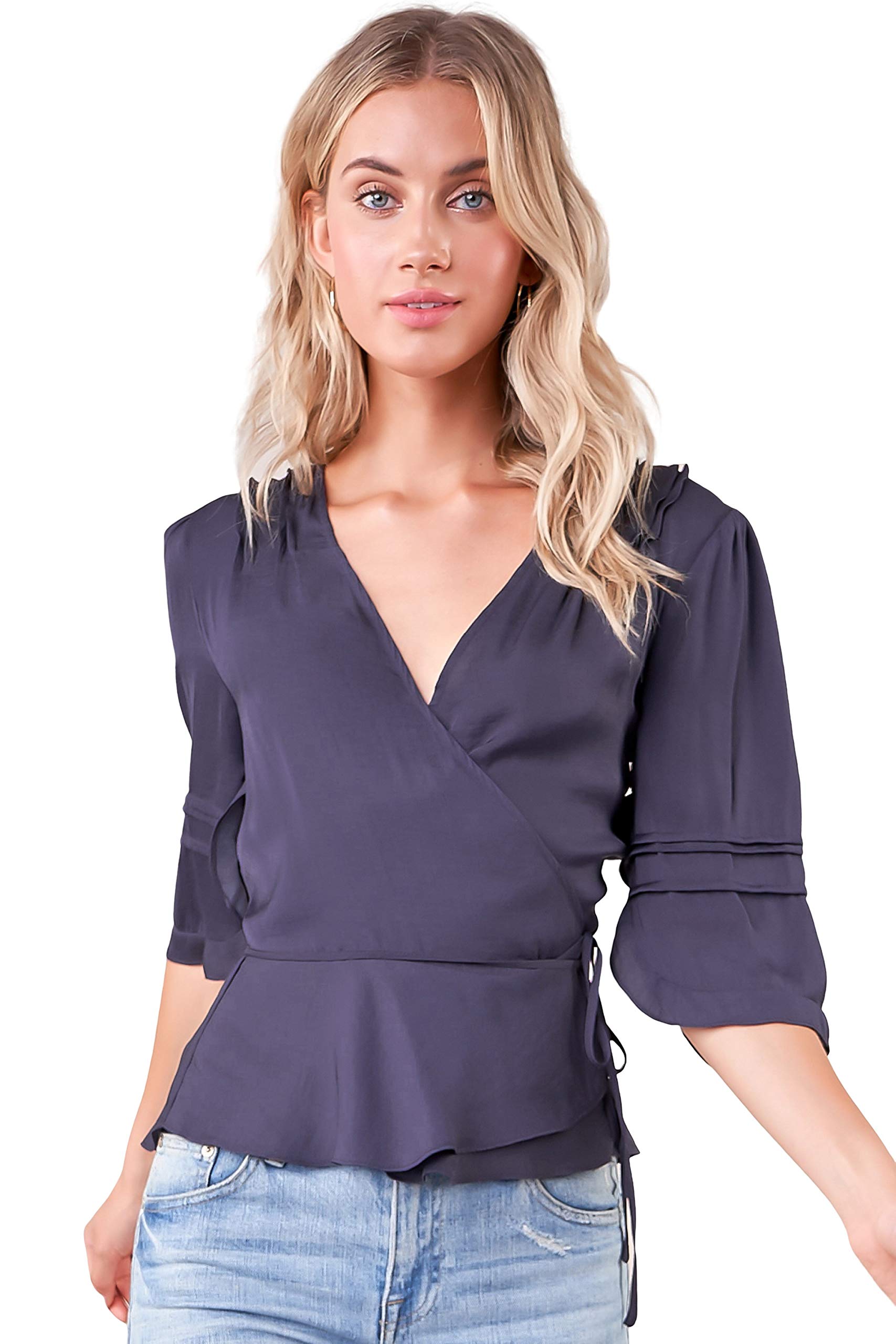 Women's Wrap Blouse