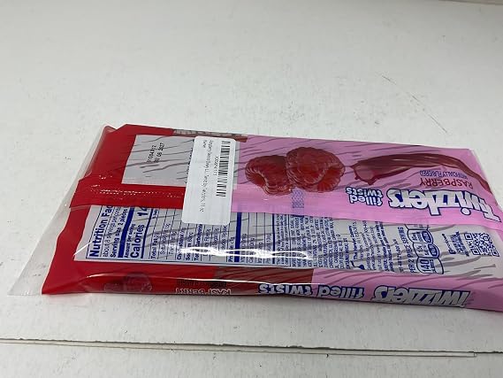 Chewy Raspberry Flavored Licorice Style Filled Twists Candy, 11 oz by Twizzlers