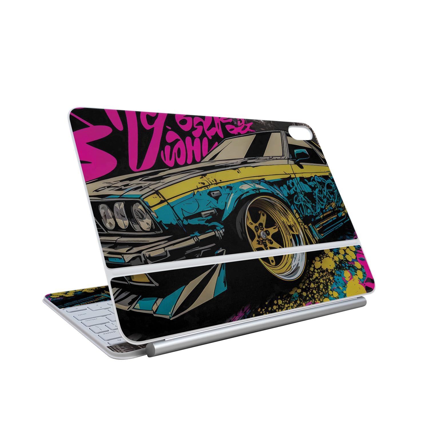 Skin Compatible with Apple Magic Keyboard for iPad Air 13-inch (M3) 2025 - Camber - Premium 3M Vinyl Protective Wrap Decal Cover - Easy to Apply | Crafted in The USA by MightySkins