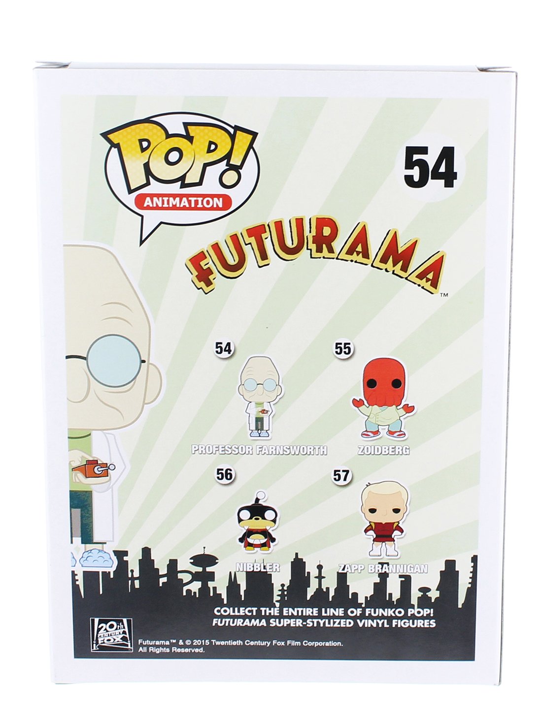 Funko 6214 - Pop Vinile Futurama Professor Farnsworth
