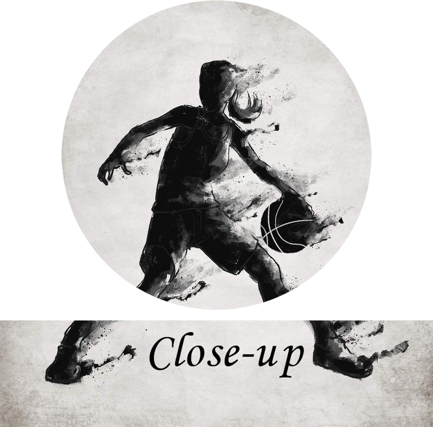 KREATIVE ARTS Vintage Women's Basketball Posters Sports Themed Canvas Wall Art Prtins for Girls Room Dorm Décor Kids Room Gift Each Size 12x16inch