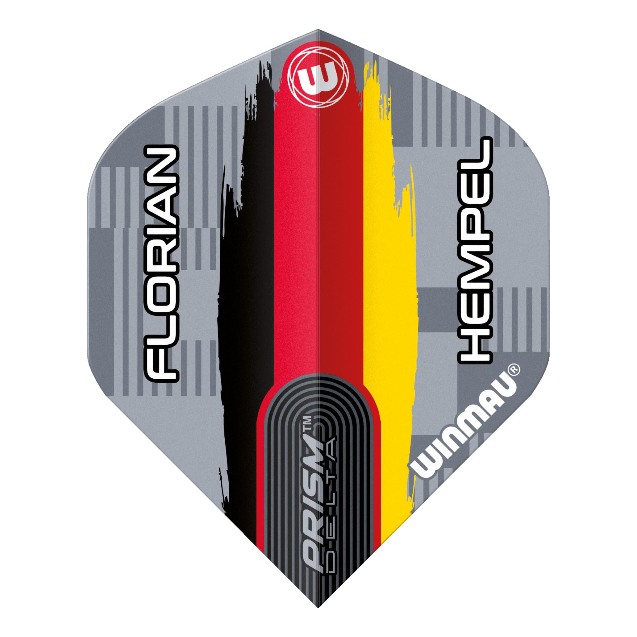 WINMAU Prism Delta Florain Hempel Flag Design Dart Flights - 10 sets per pack (30 dart flights in total) - Image 3