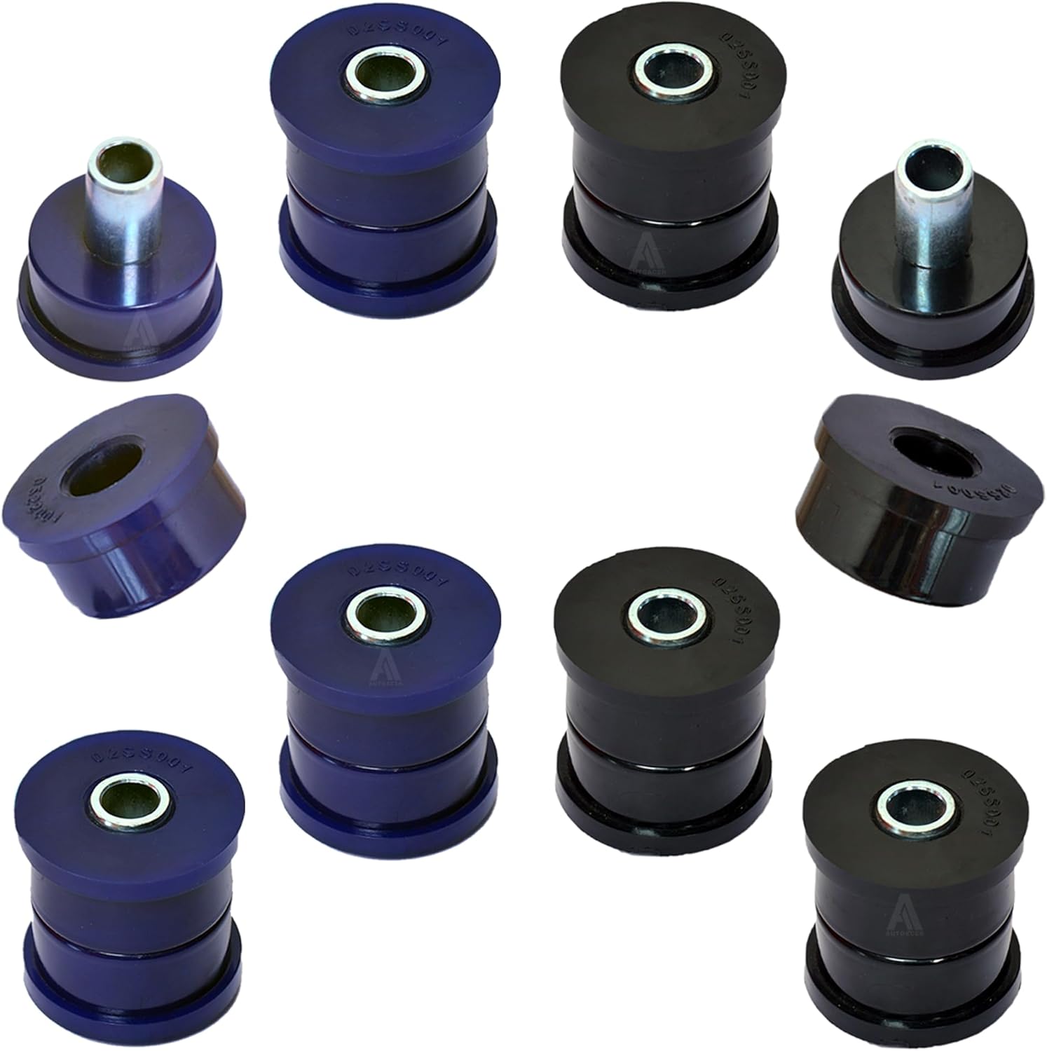 Rear Upper and Lower Control/Trailing Arm Bushing Kit 8 pcs Left & Right made in high grade Polyurethane - Compatible With PATHFINDER INFINITY 1996-2004 Year 1996-2004