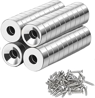 Ruikcoll Magnets Extra Strong Round 10 x 3-3 mm Pack of 40