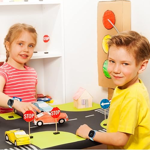 Miniatura 9 de Snyeest Paquete de 3 Funda compatible con Gizmo Watch 3 protector de pantalla para niños, protector de pantalla de vidrio templado solo compatible