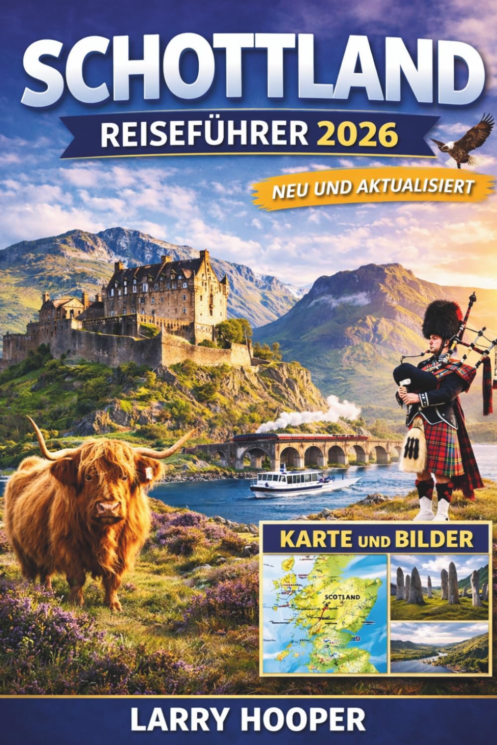 SCHOTTLAND REISEFÜHRER 2026 (VOLLFARBIG): Edinburgh, die Highlands und die Isle of Skye: Malerische Roadtrips, Burgenbesichtigungen, Geheimtipps, ... Karten und detaillierte Reiserouten