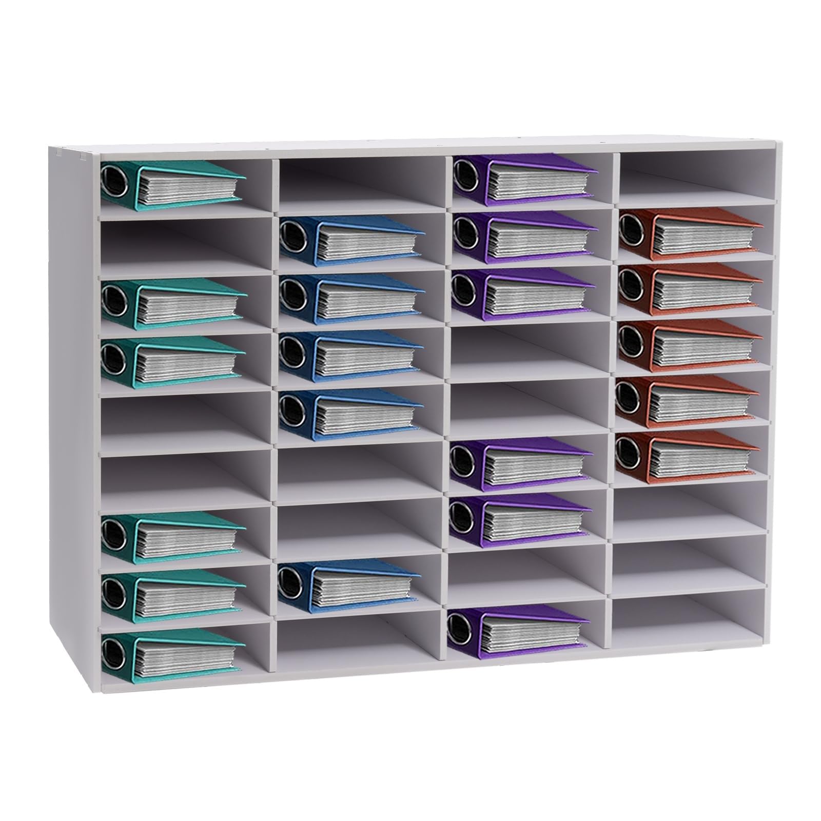 Organizzatore Da Scrivania Con 36 Scomparti, Robusto Organizer For Documenti, Armadietto Portaoggetti For Posta E Documenti D'ufficio, For Una Gestione Efficiente Dello Spazio Di Lavoro.