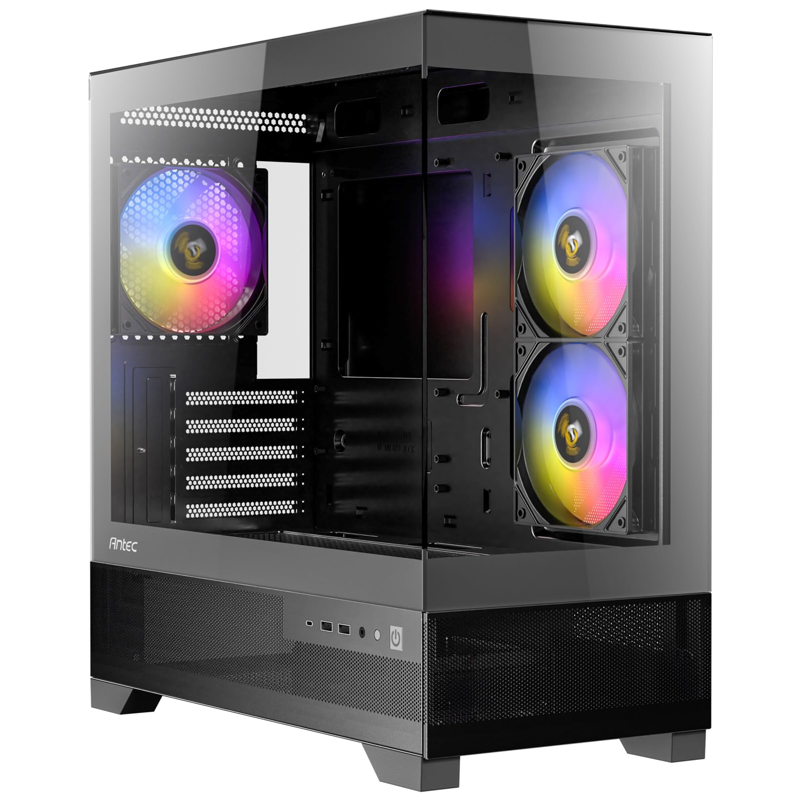 Ryzen 自作パソコン GTX1650　Antec PCケース Amazon | ANTEC PCケース CX500M ARGB ブラック ARGBファン3個標準搭載